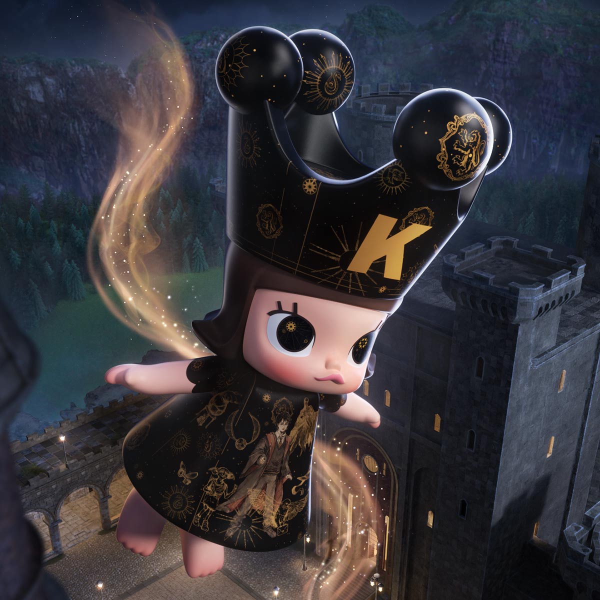 その他 MEGA  MOLLY 400% Harry Potter MEGA ROYAL MOLLY 400% Harry Potter - POP MART (United States)