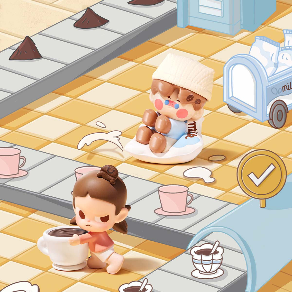 POP BEAN Coffee Factory Series （1Pc Per Pack） - POP MART (United