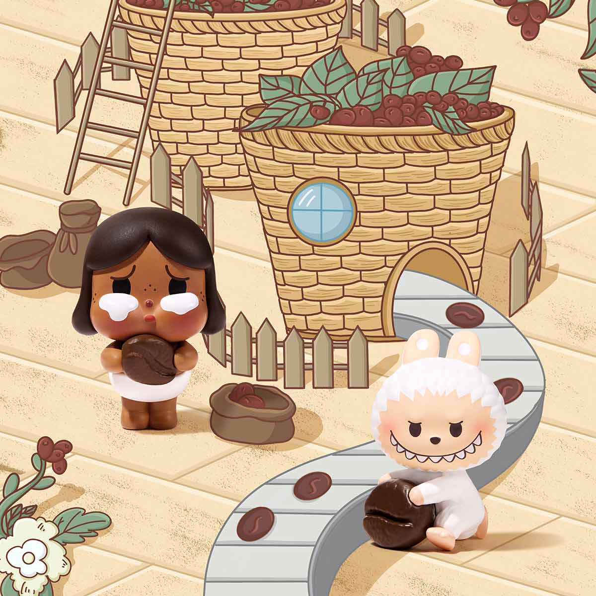 POP BEAN Coffee Factory Series (1Pc Per Pack) - POP MART (Canada)