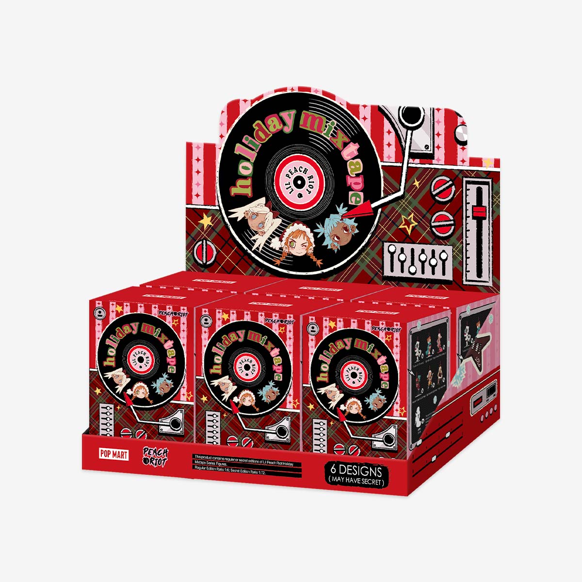 Lil Peach Riot Holiday Mixtape Series Figures - POP MART (United