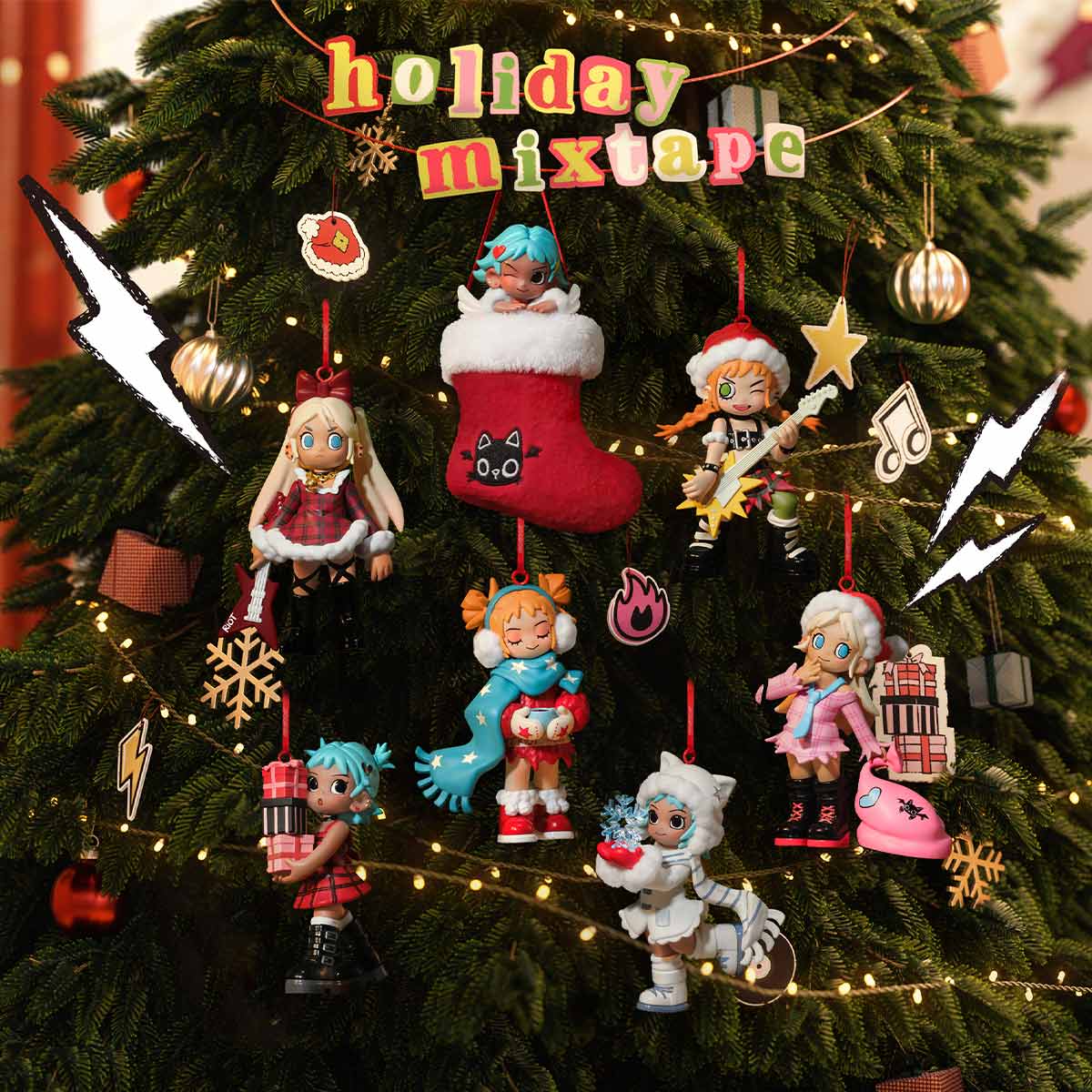 Lil Peach Riot Holiday Mixtape Series Figures - POP MART (Canada)