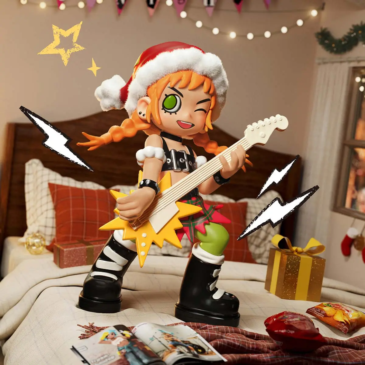 LIL PEACH RIOT – Colección"Suite de Vacaciones"Figuras en Cajas Misteriosas