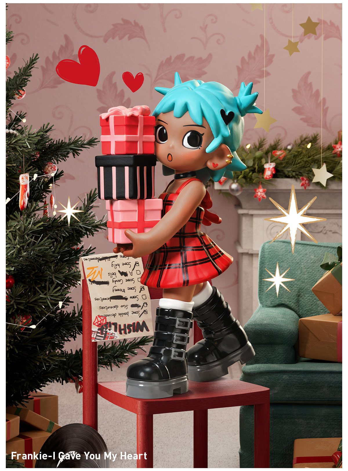 POP NOW:Lil Peach Riot Holiday Mixtape Series Figures - POP MART