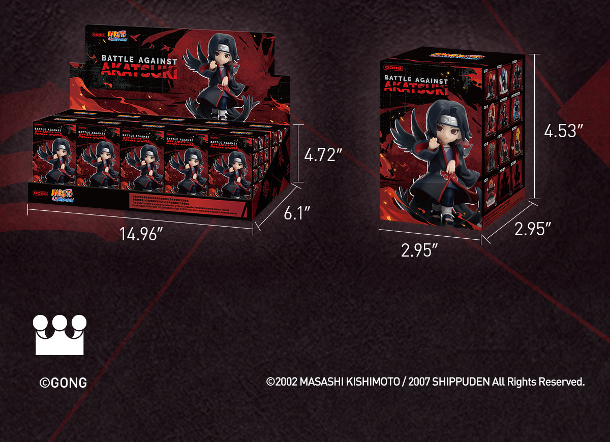 POP NOW:Naruto: Shippuden Series Battle Against Akatsuki Themed