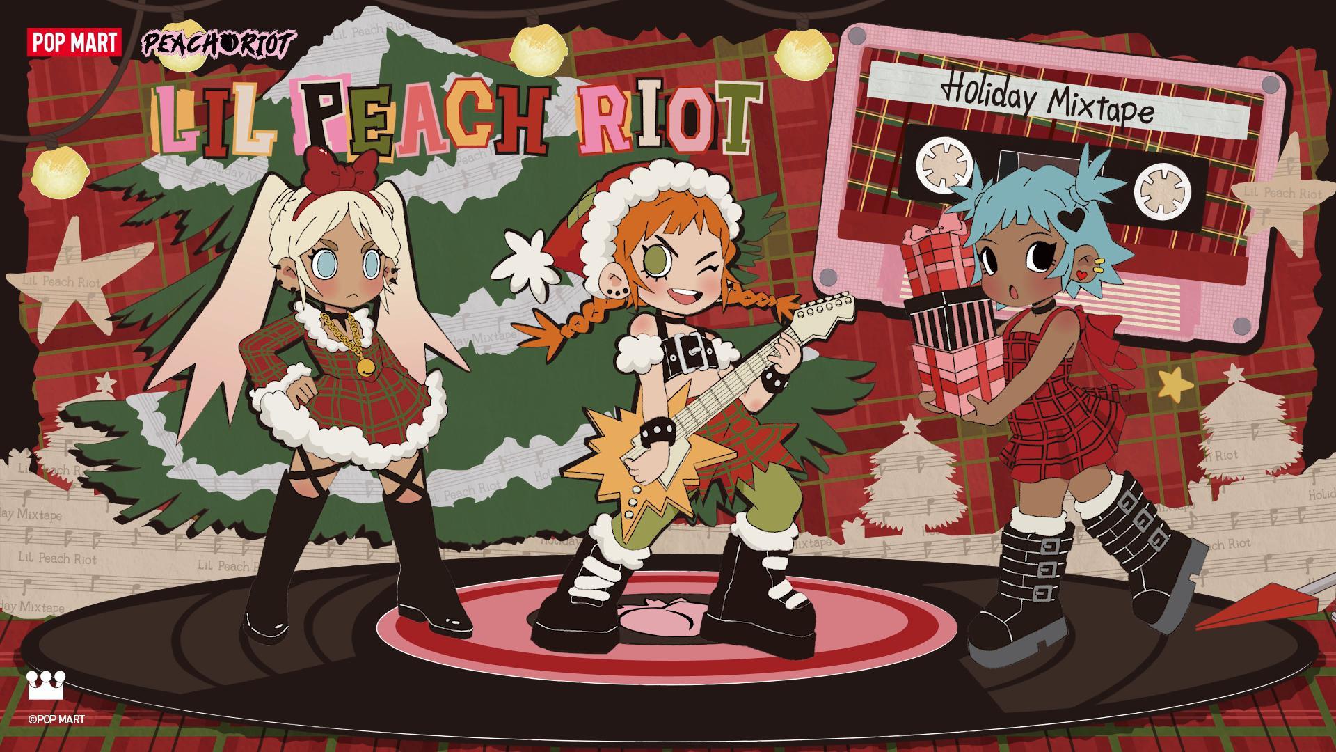 Lil Peach Riot Holiday Mixtape Series Figures - POP MART (United