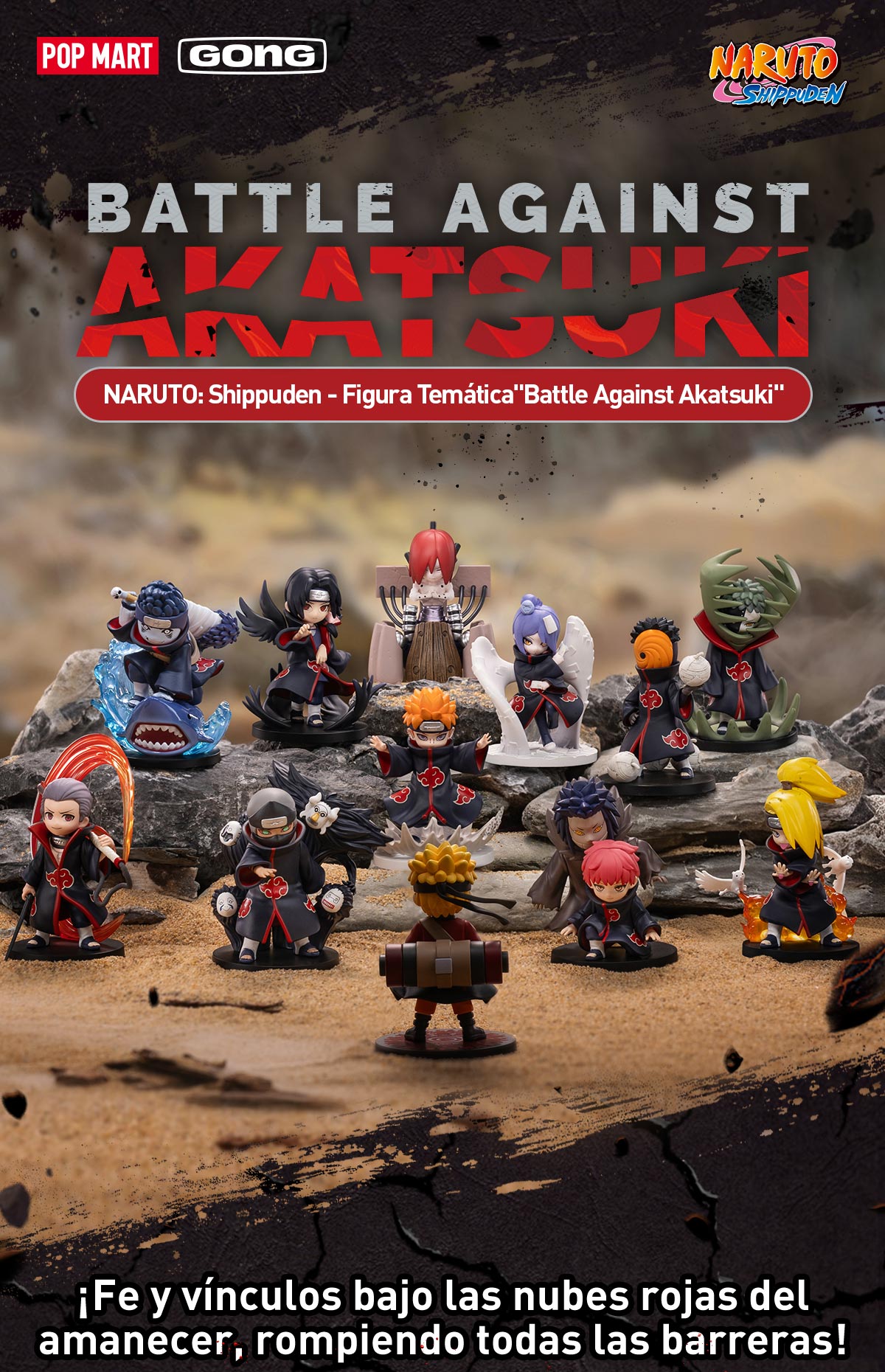 POP NOW:Naruto: Shippuden Series Battle Against Akatsuki Themed
