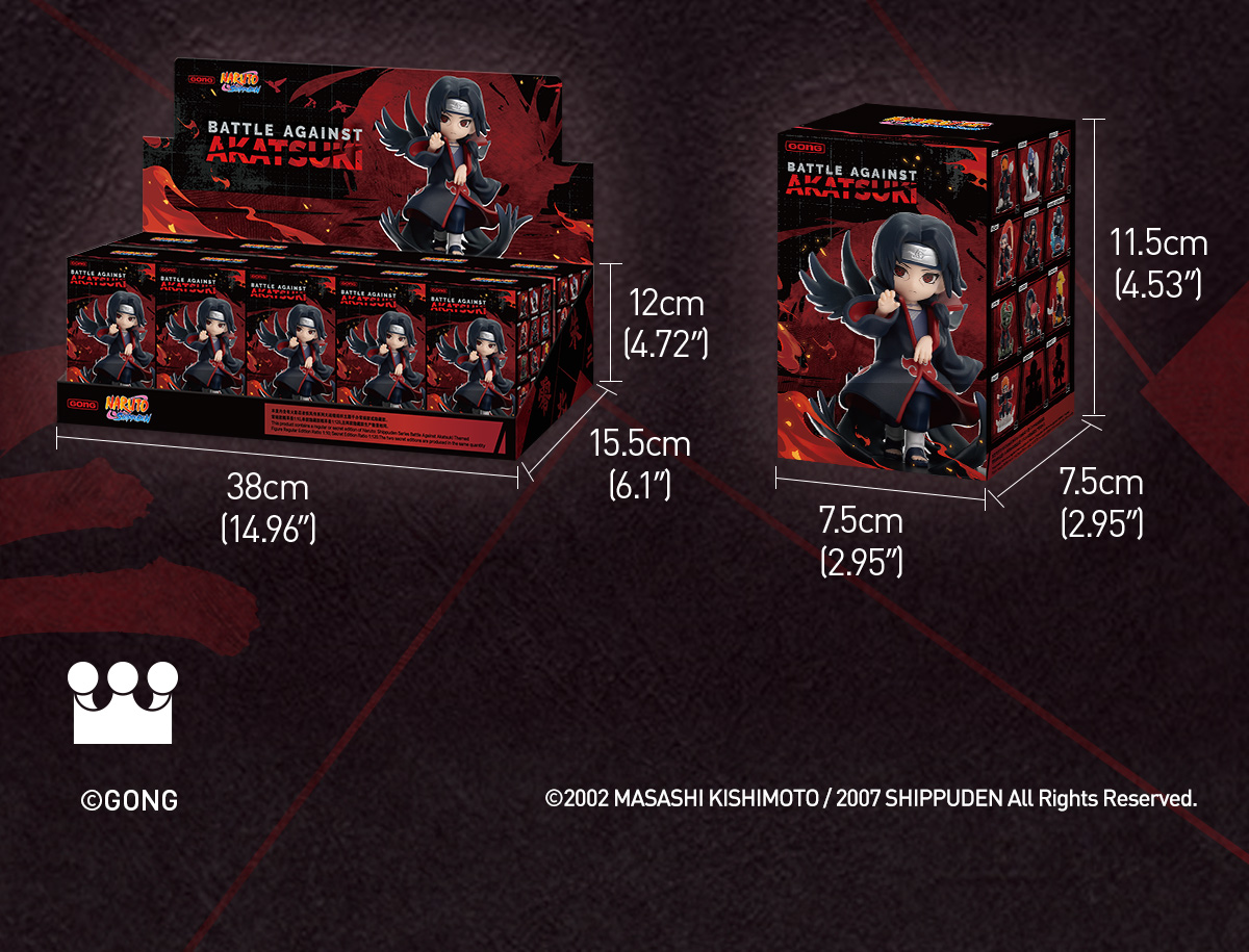 POP NOW:Naruto: Shippuden Series Battle Against Akatsuki Themed