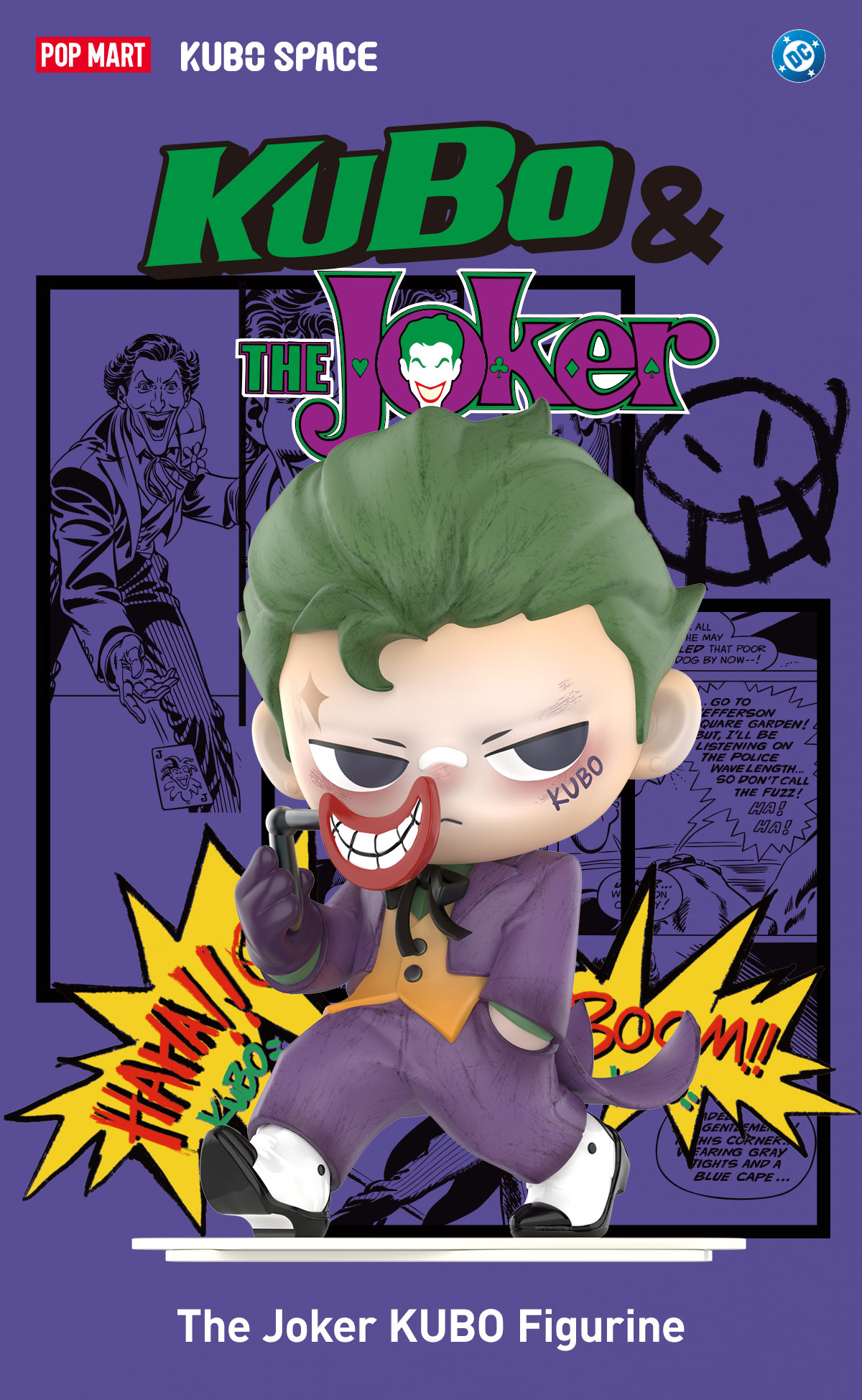 正規品 POPMART The Joker KUBO ビッグサイズ ジョーカー The Joker KUBO Figurine - POP MART (United States)