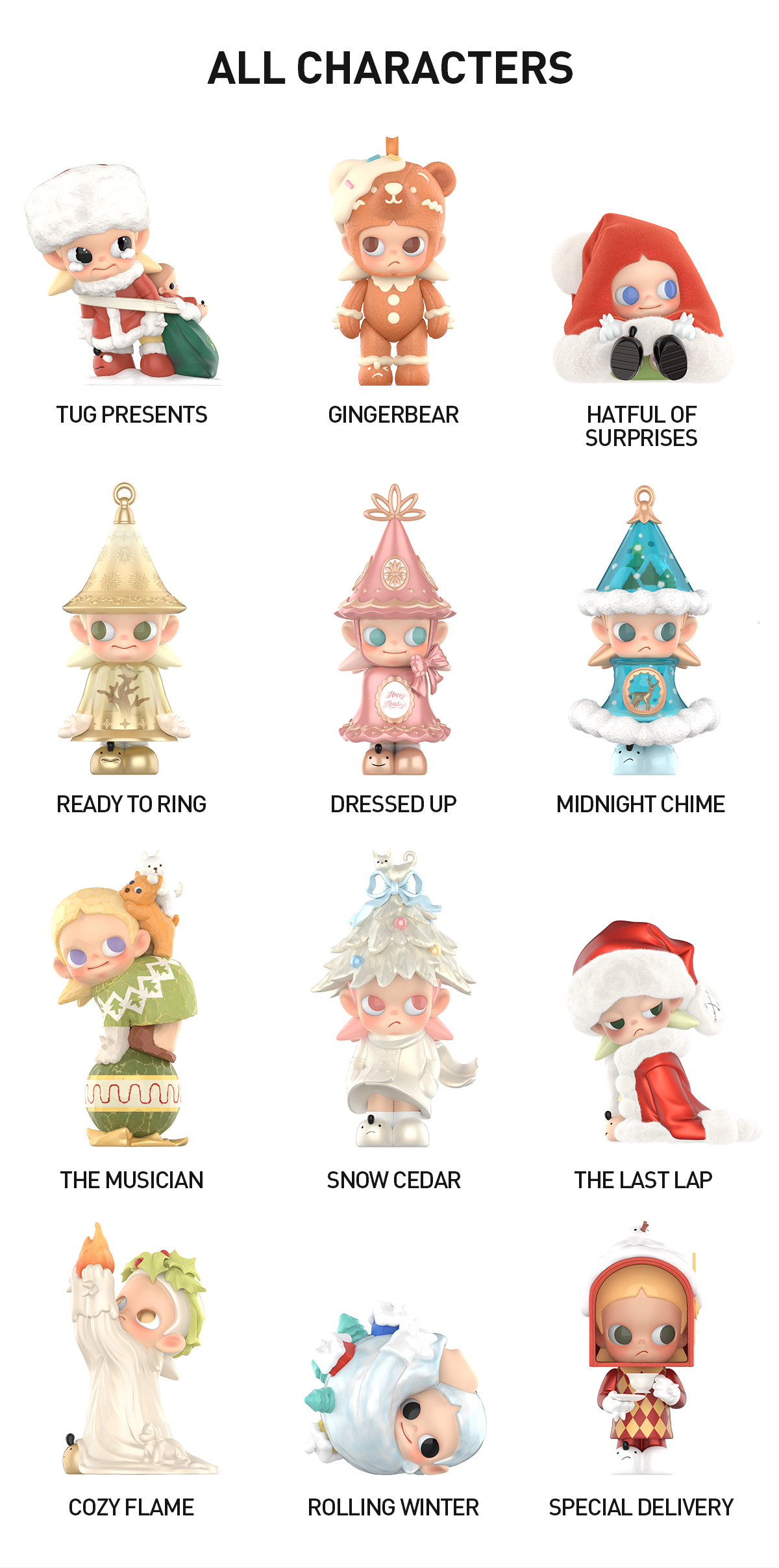 POP NOW:Zsiga The Winter of Gifts Series Figures - POP MART