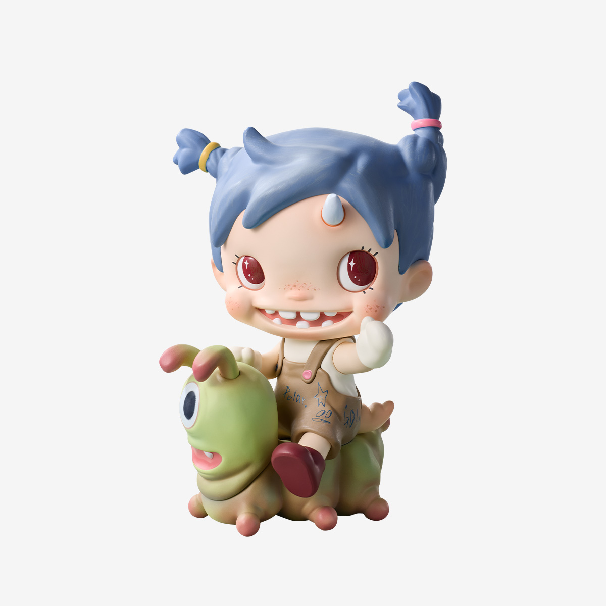 SKULLPANDA × Wednesday Plush（Classic Dress Version） - POP MART