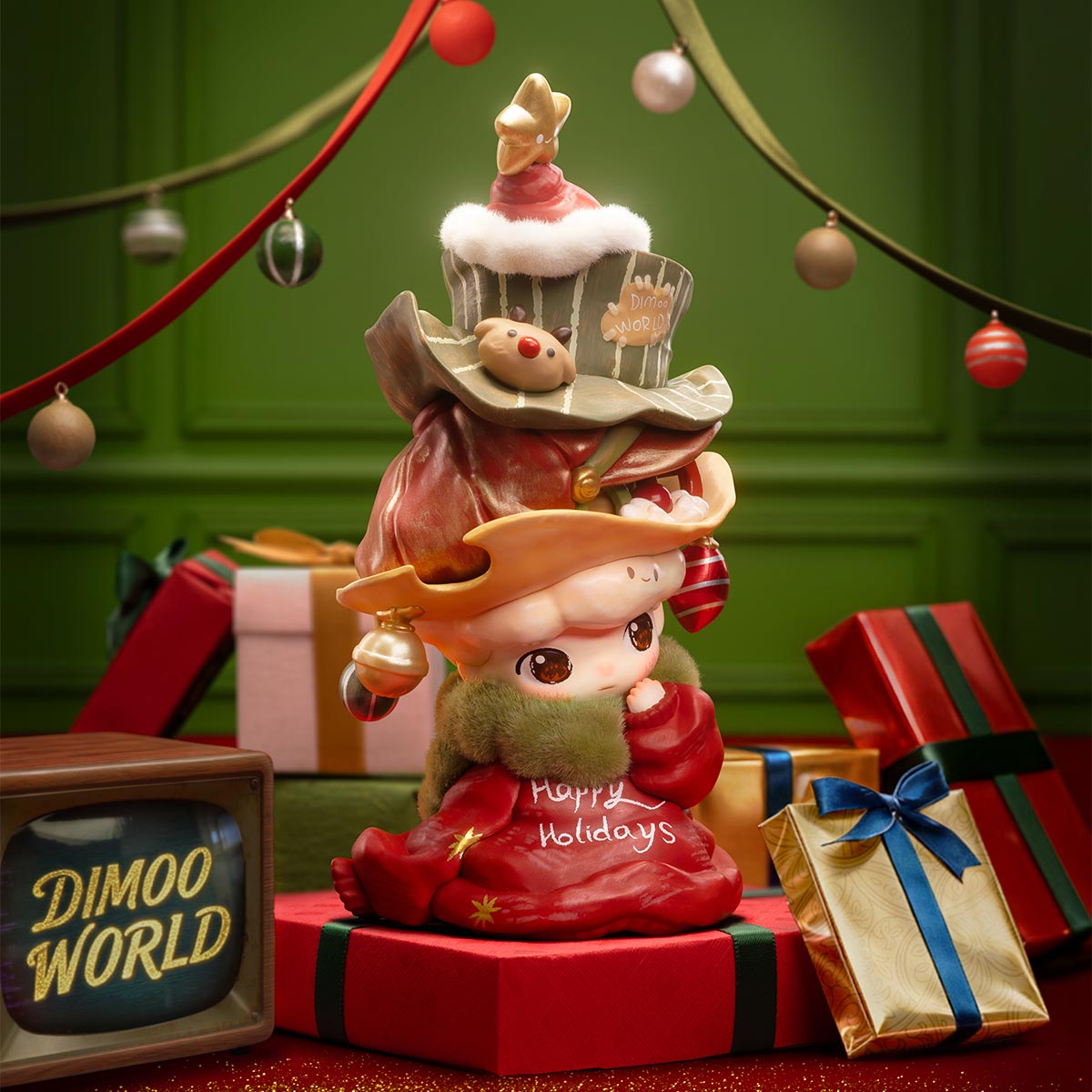 新品DIMOO Becoming a Tree Figure DIMOO Becoming a Tree Figure - POP MART (United States)