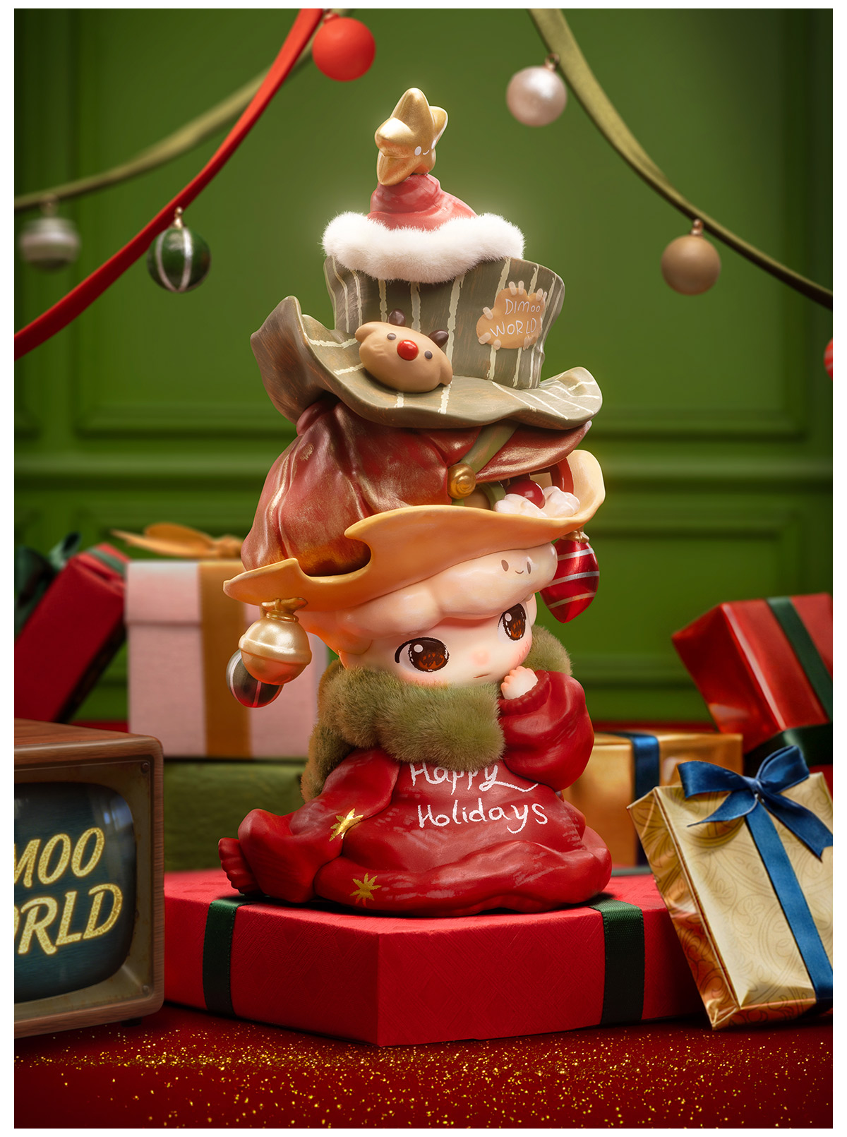 DIMOO Becoming A Tree Figure ポップマートフィギュア DIMOO Becoming a Tree Figure - POP MART (United States)