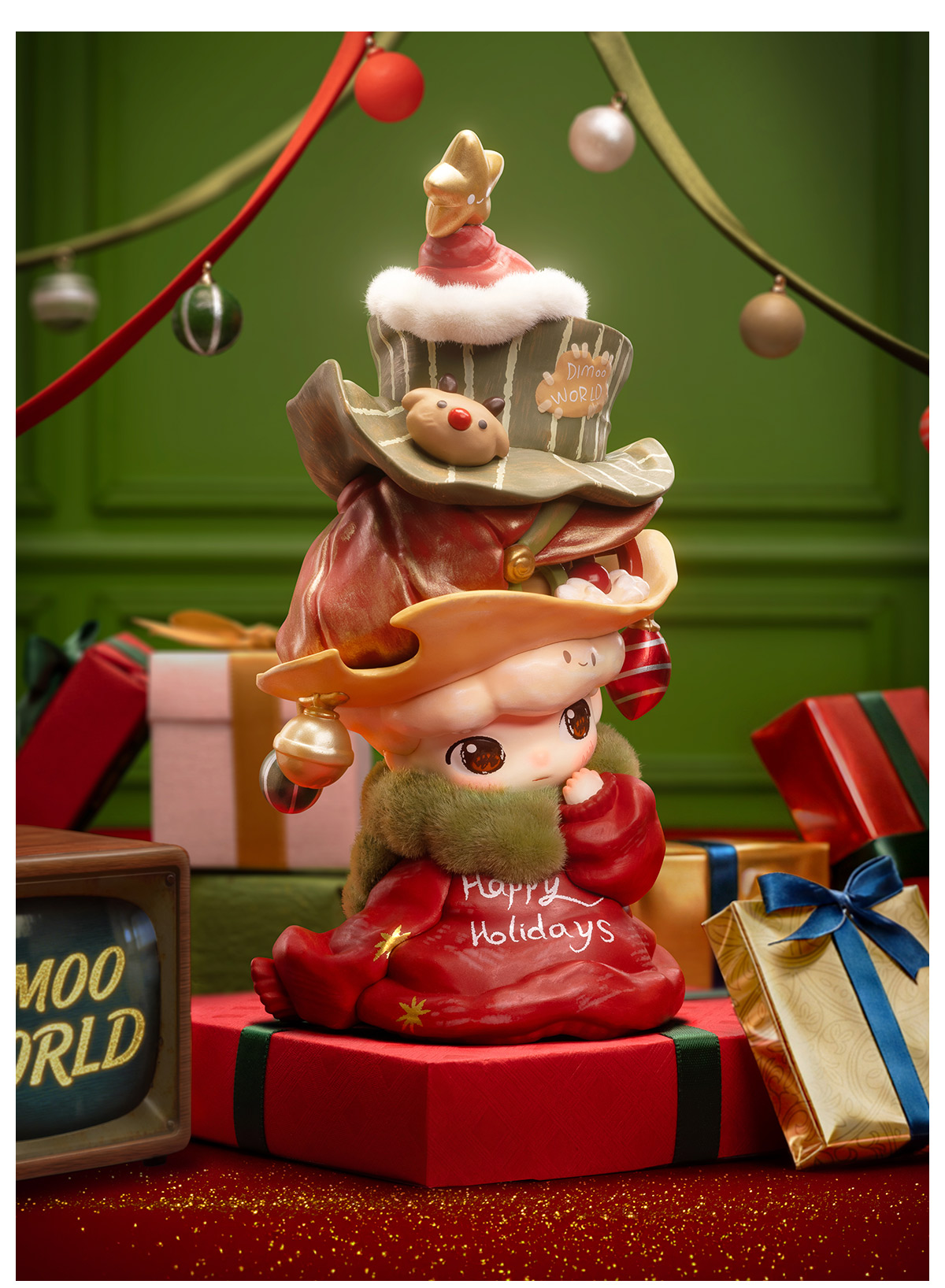 DIMOO Becoming A Tree Figure ポップマートフィギュア DIMOO Becoming a Tree Figure - POP MART (United States)