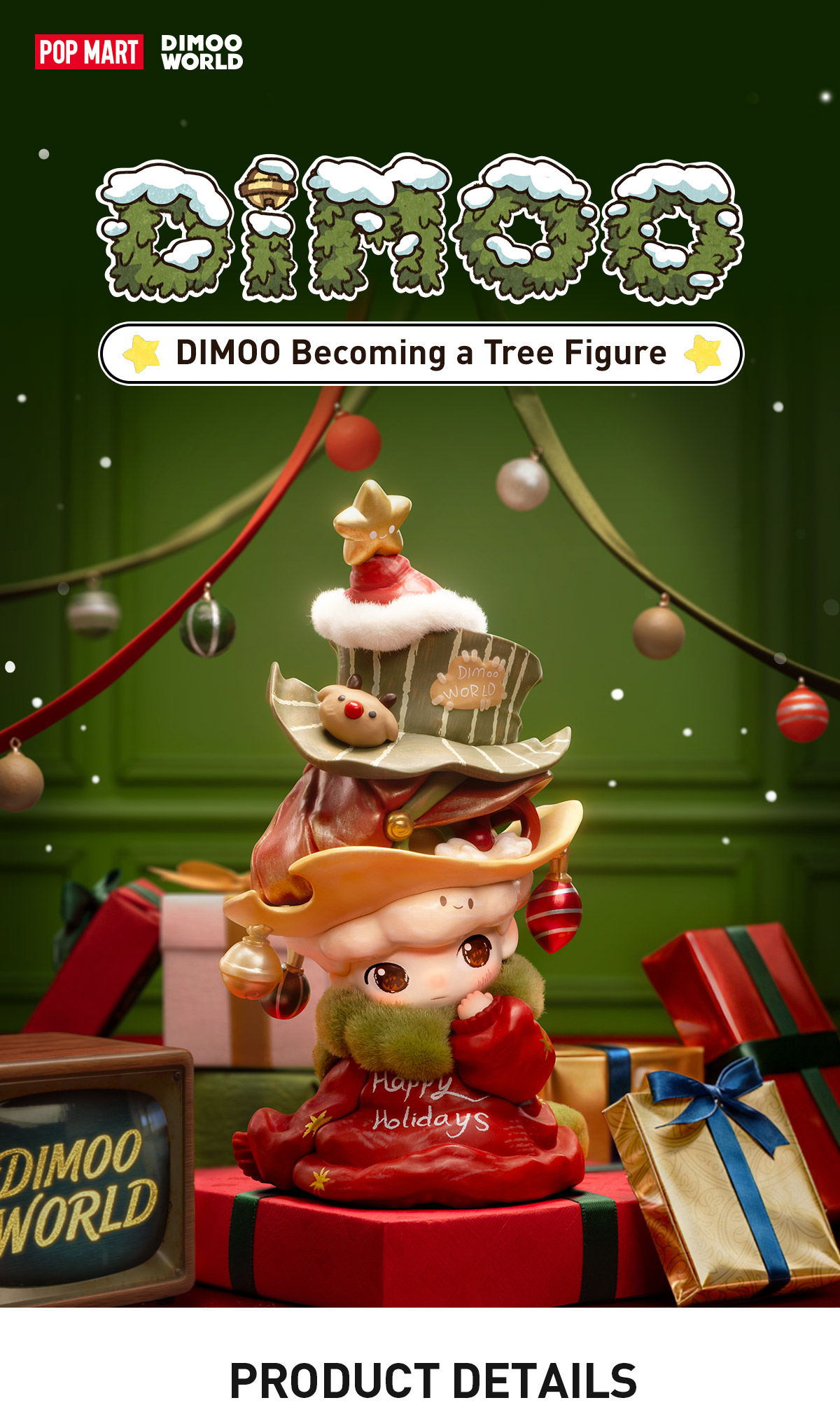 その他 POP MART DIMOO Becoming a Tree Figure DIMOO Becoming a Tree Figure - POP MART (United States)