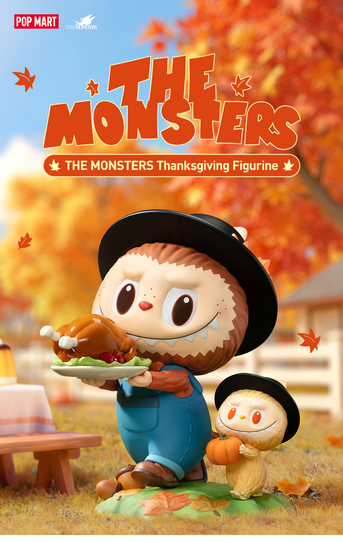 THE MONSTERS Thanksgiving（1点） THE MONSTERS Thanksgiving Figurine - POP MART (United States)