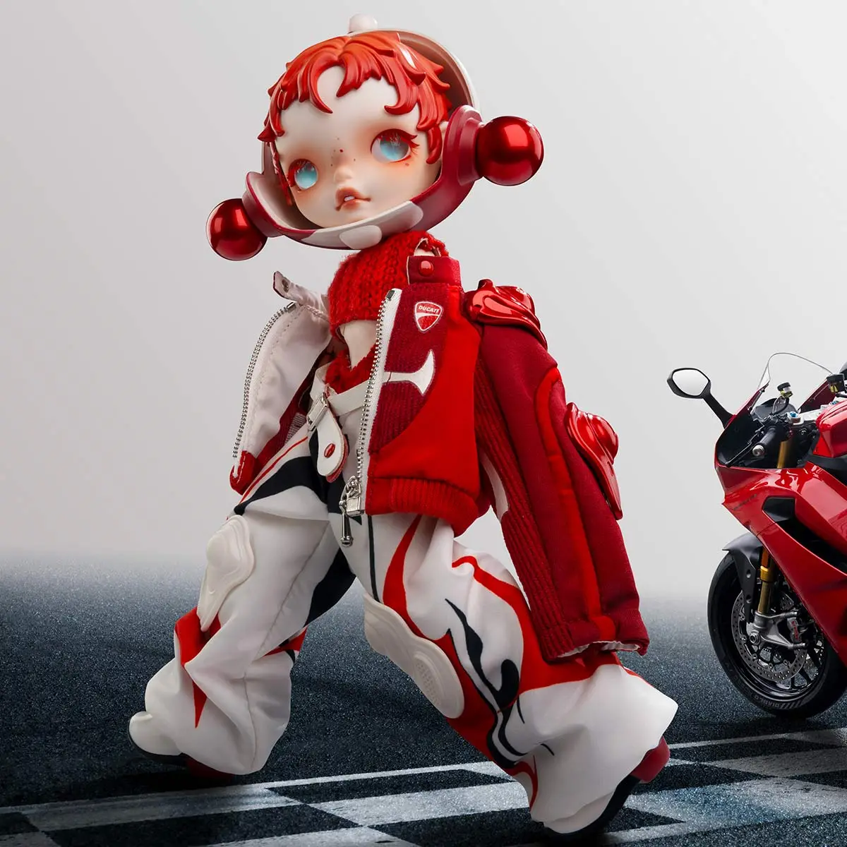 SKULLPANDA × DUCATI 1/6 Action Figure - POP MART (United States)