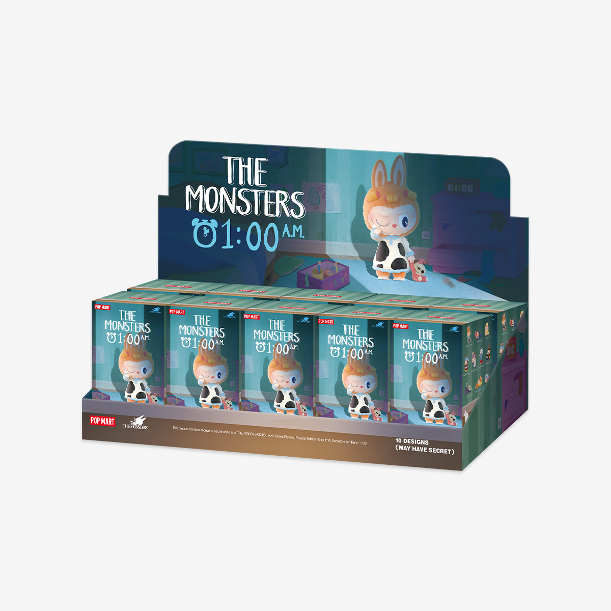 新発売THE MONSTERS 1:00 A.M. シリーズ THE MONSTERS 1:00 A.M. Series Figures - POP MART (United States)