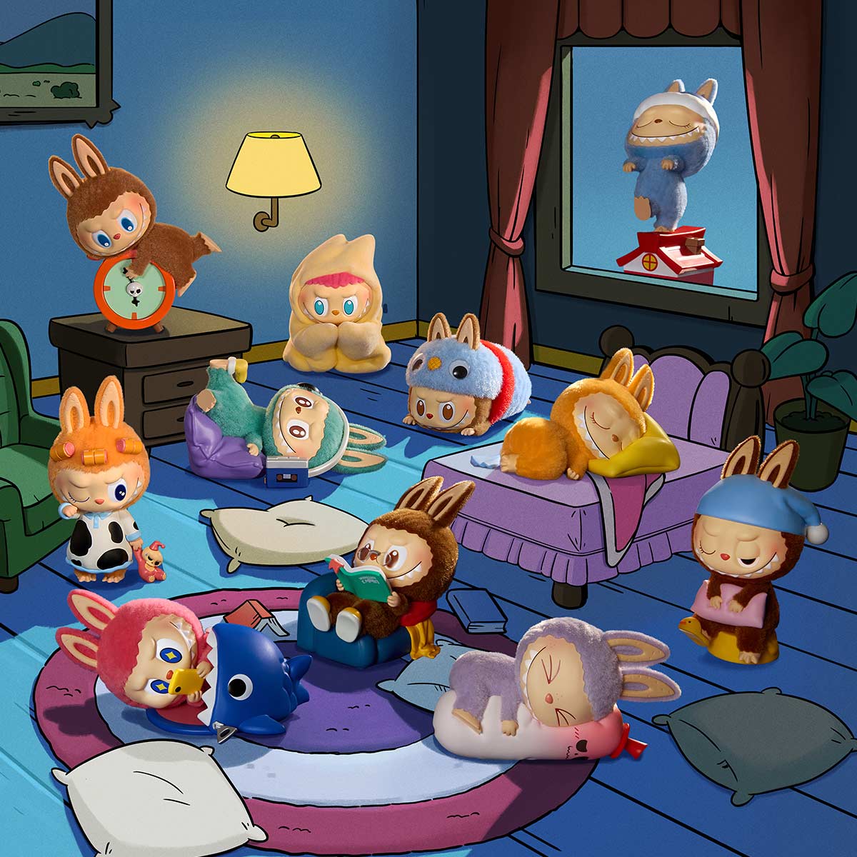 THE MONSTERS 1:00 A.M. Series Figures - POP MART (United States)