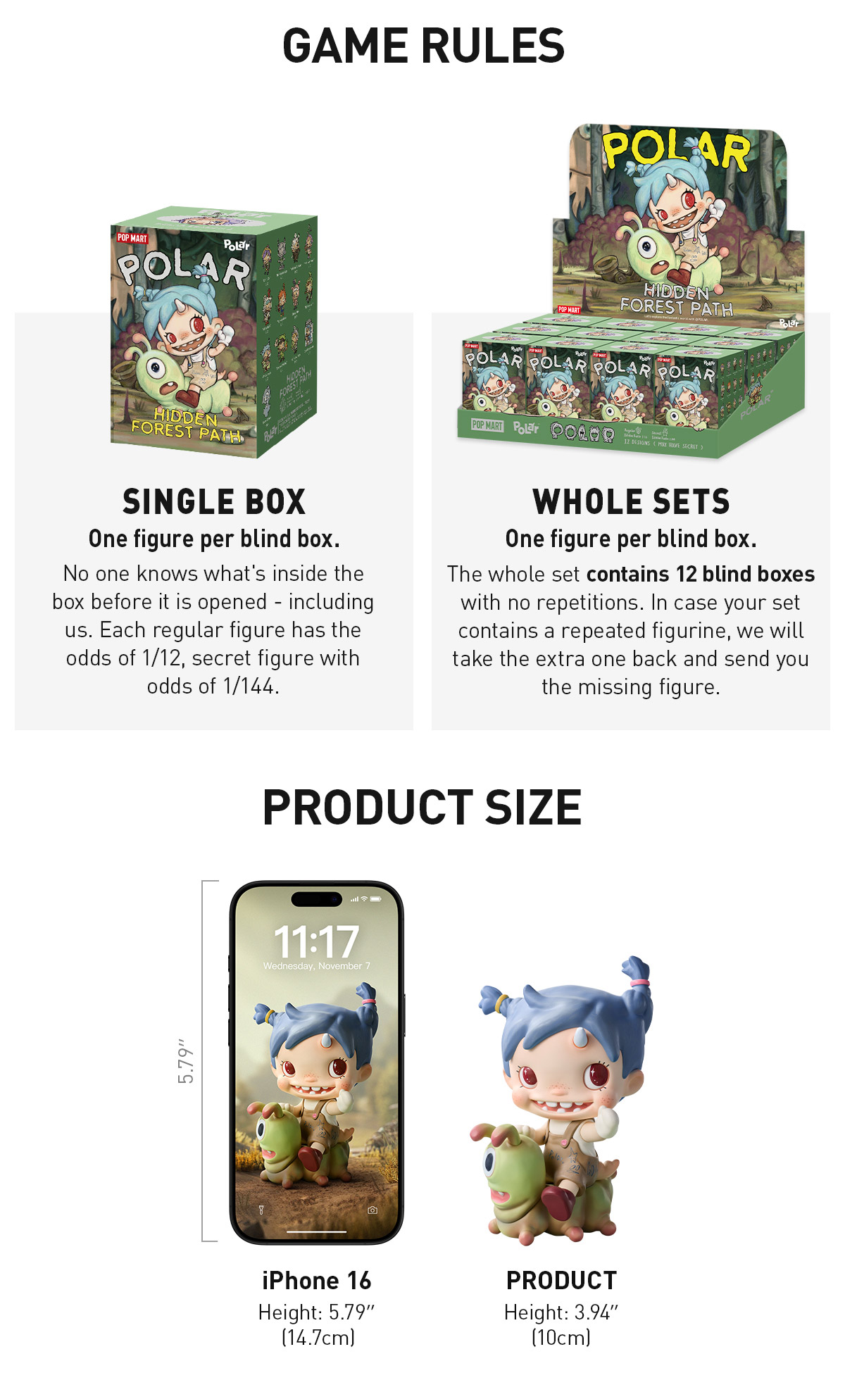 POP NOW:Polar-Season 2 <Hidden Forest Path> Series Figures - POP