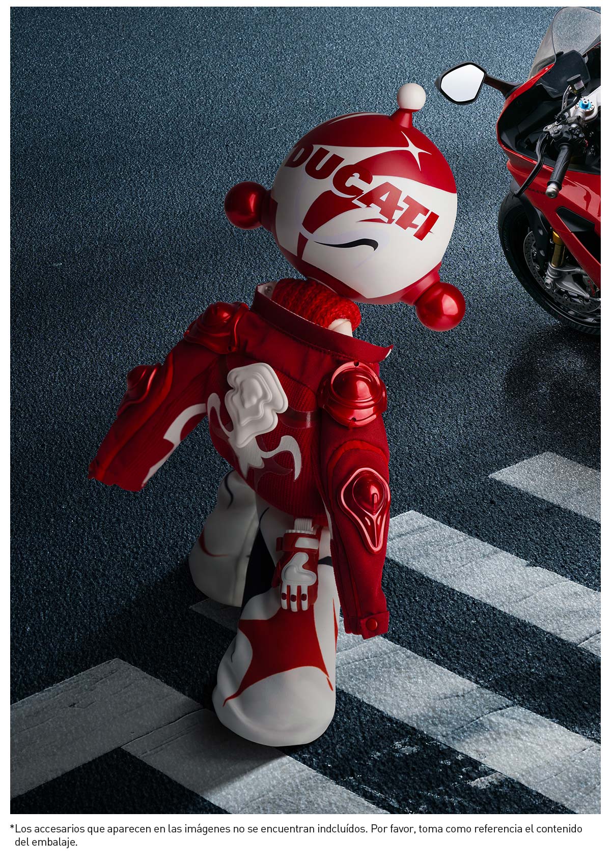 SKULLPANDA x DUCATI 1/6 Muñeco Articulado - POP MART (United States)
