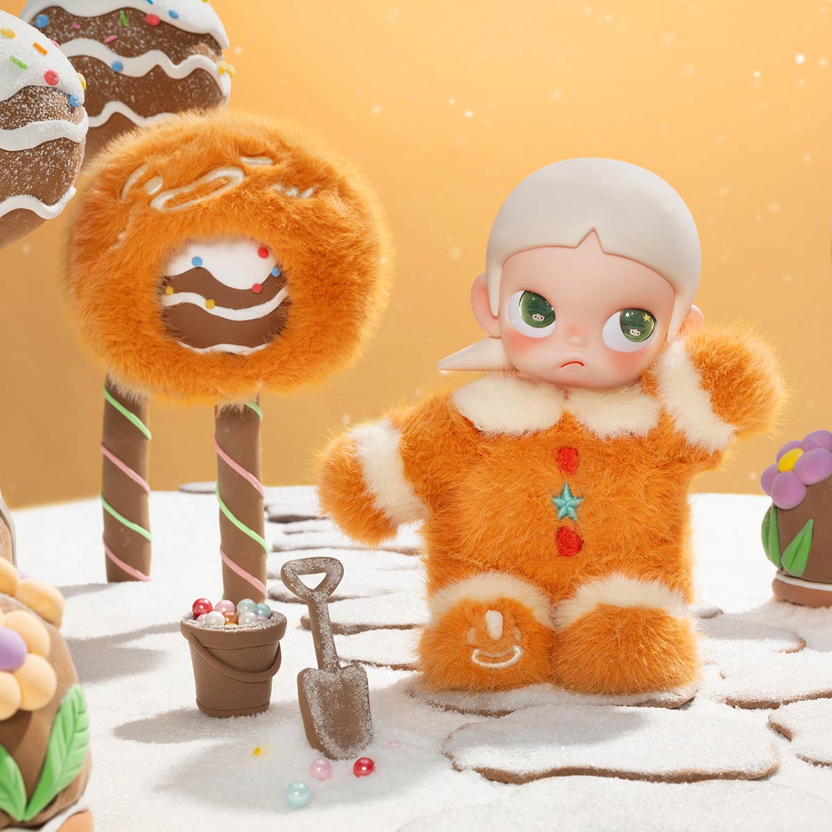 Zsiga Gingerbread Man 1/8 Action Figure - POP MART (Canada)