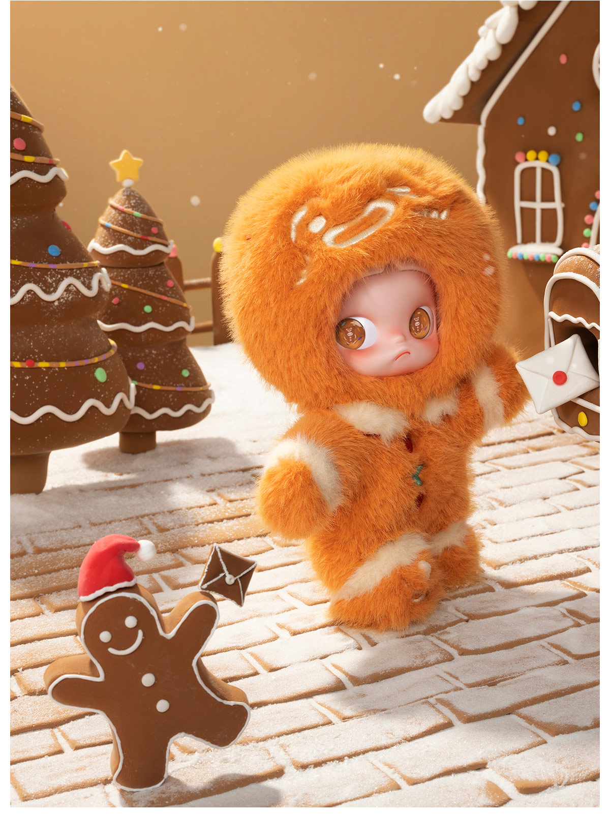 Zsiga Gingerbread Man 1/8 Action Figure - POP MART (Canada)