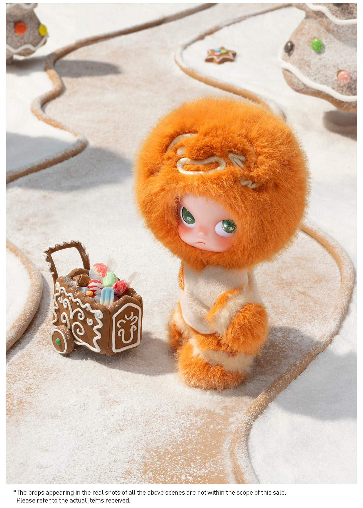 Zsiga Gingerbread Man 1/8 Action Figure - POP MART (United States)