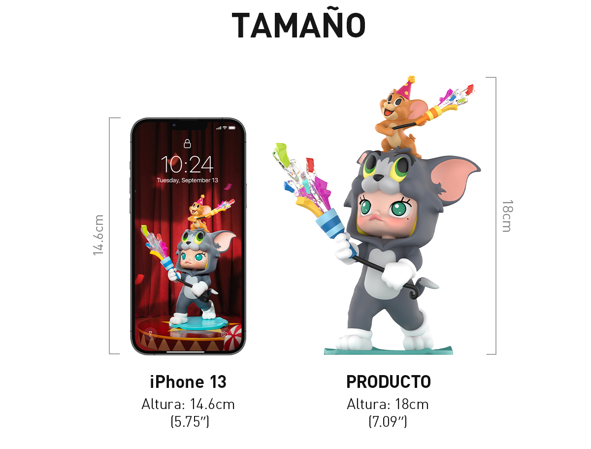 MOLLY × TOM Y JERRY Figura - POP MART (Mexico)
