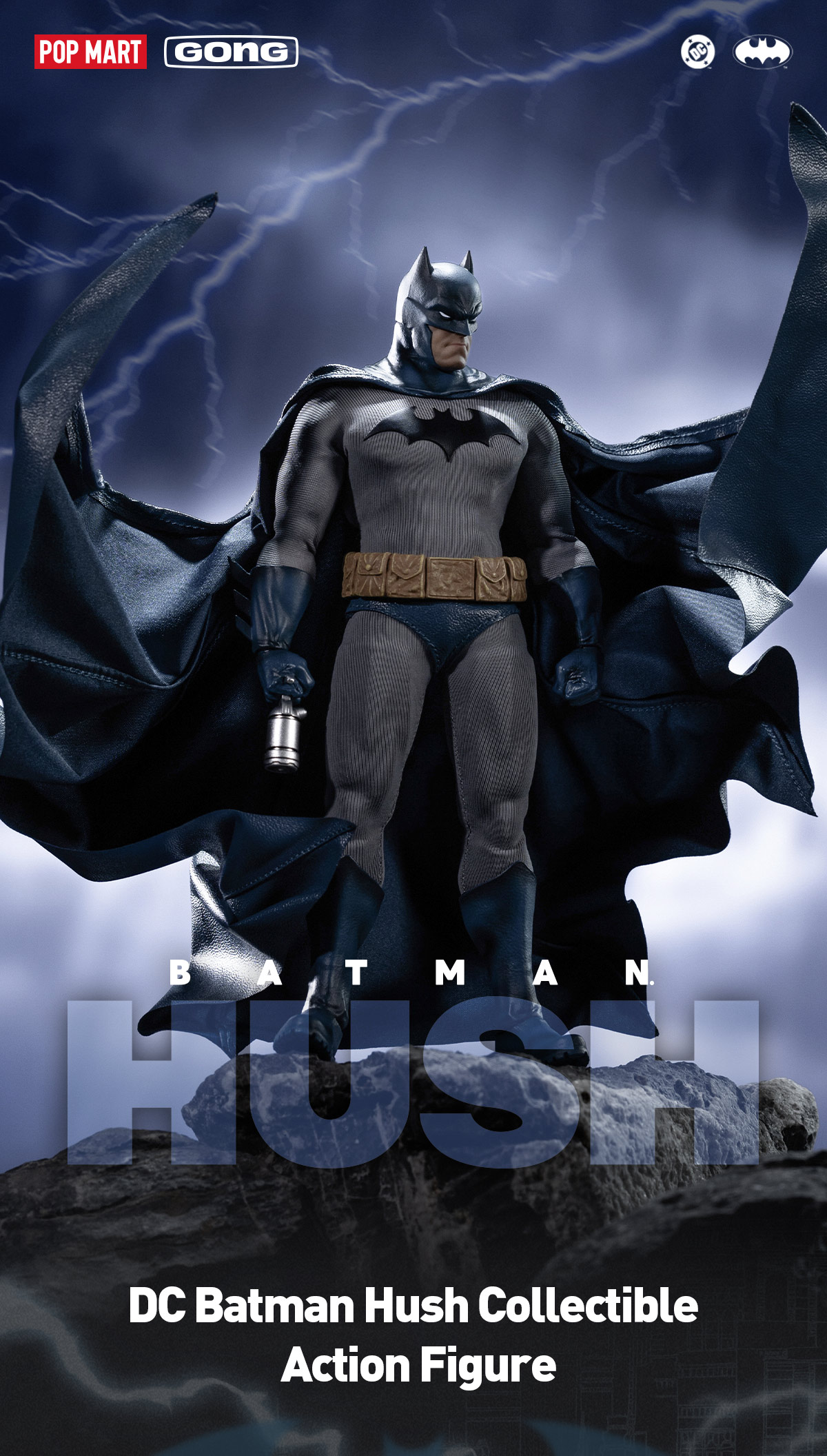 DC Batman Hush Collectible Action Figure - POP MART (Canada)