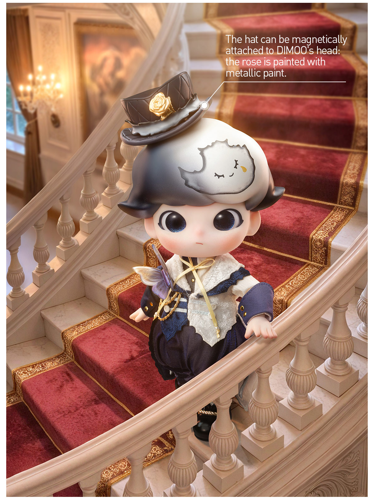 POP NOW:DIMOO Gentleman Series 1/8 Action Figure - POP MART