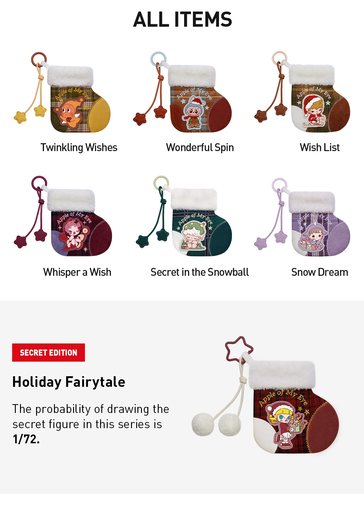 POP NOW:Apple of My Eye Series-Mini Bag Blind Box - POP MART