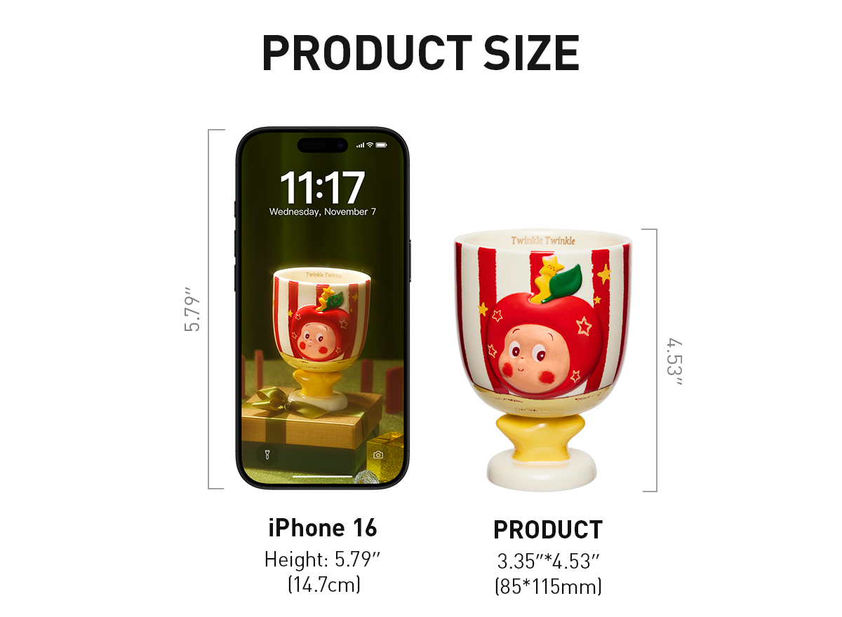 Apple of My Eye Series-Twinkle Twinkle Double-cup Gift Box - POP