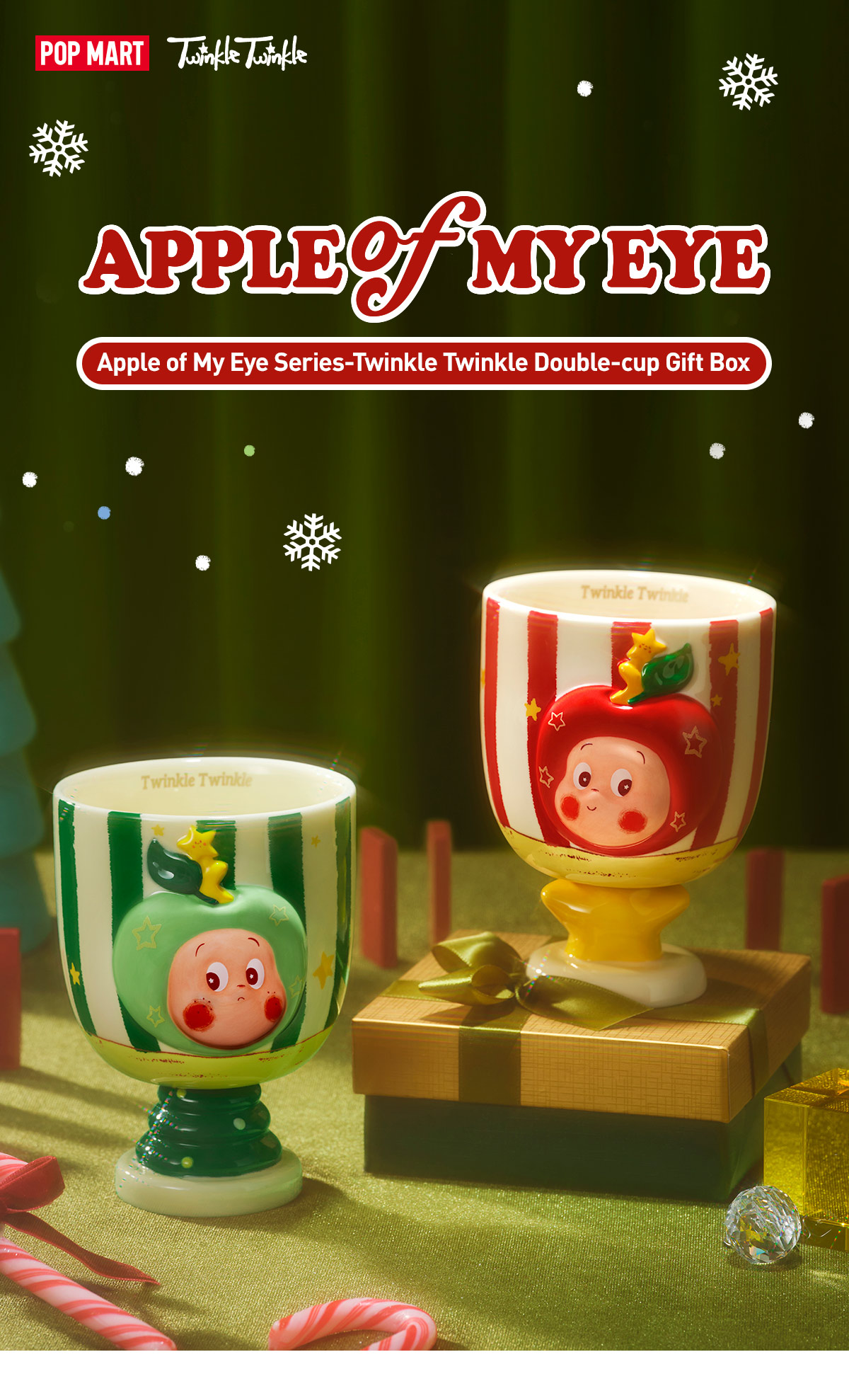 Apple of My Eye Series-Twinkle Twinkle Double-cup Gift Box - POP
