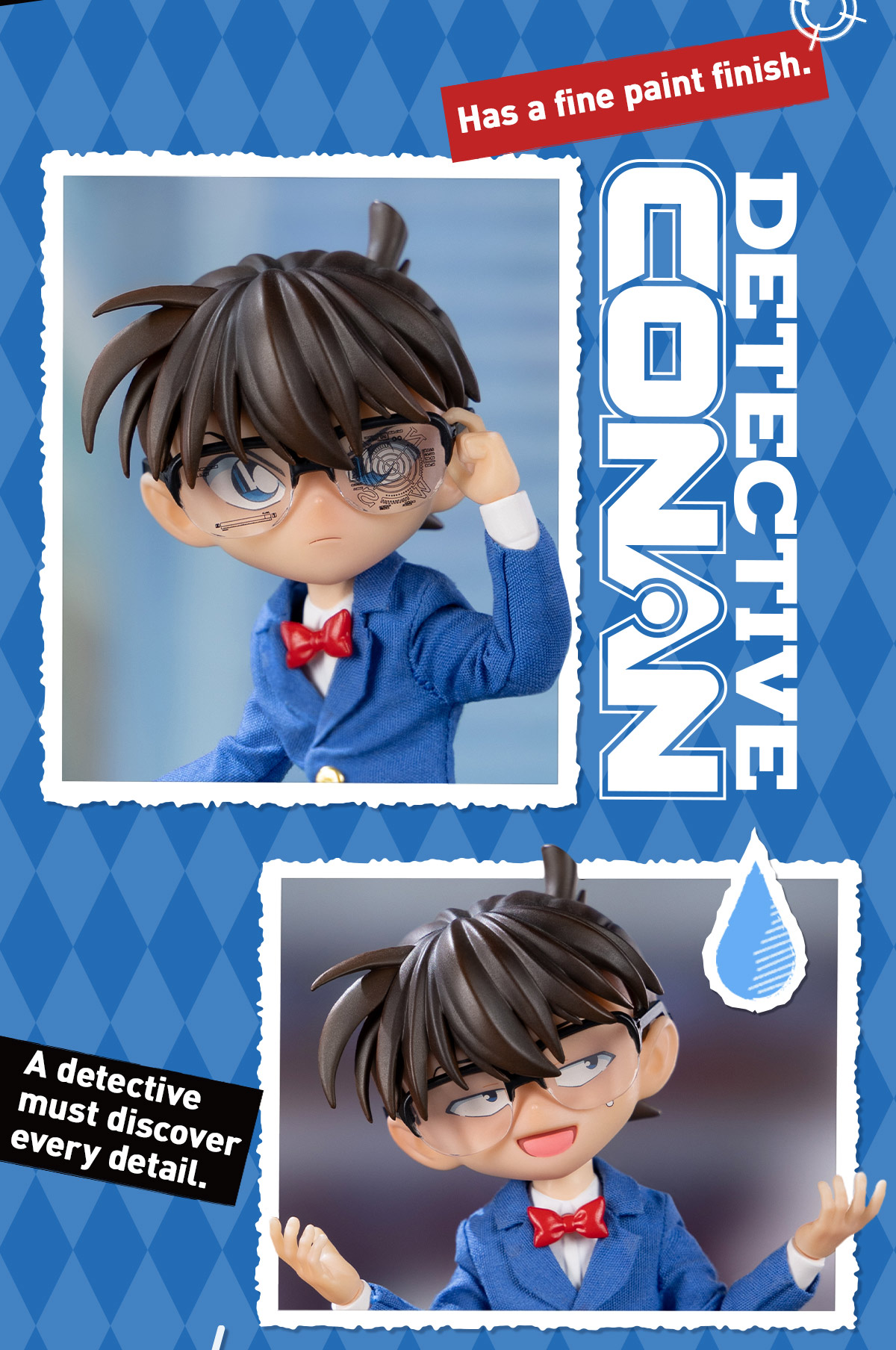 Detective Conan Series-Edogawa Conan Action Figurre - POP MART
