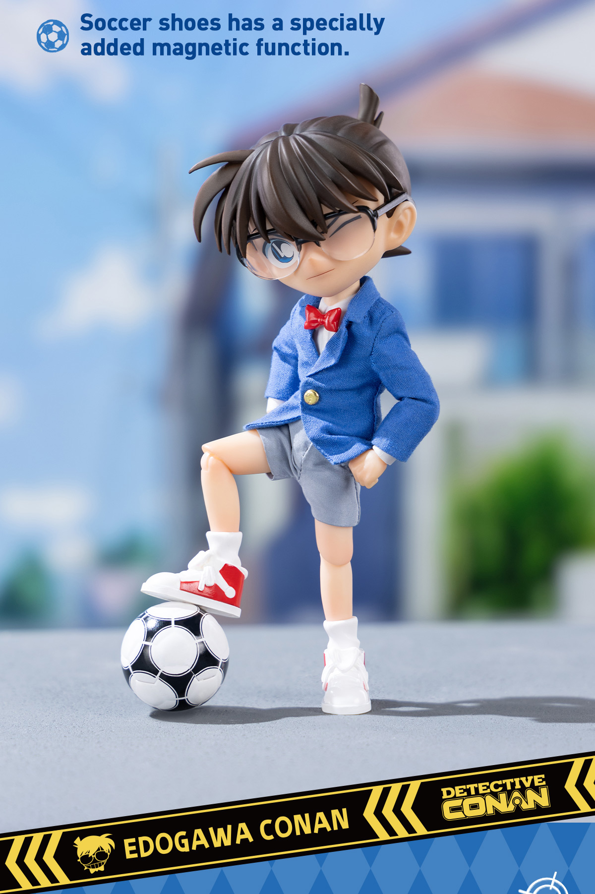 Detective Conan Series-Edogawa Conan Action Figurre - POP MART