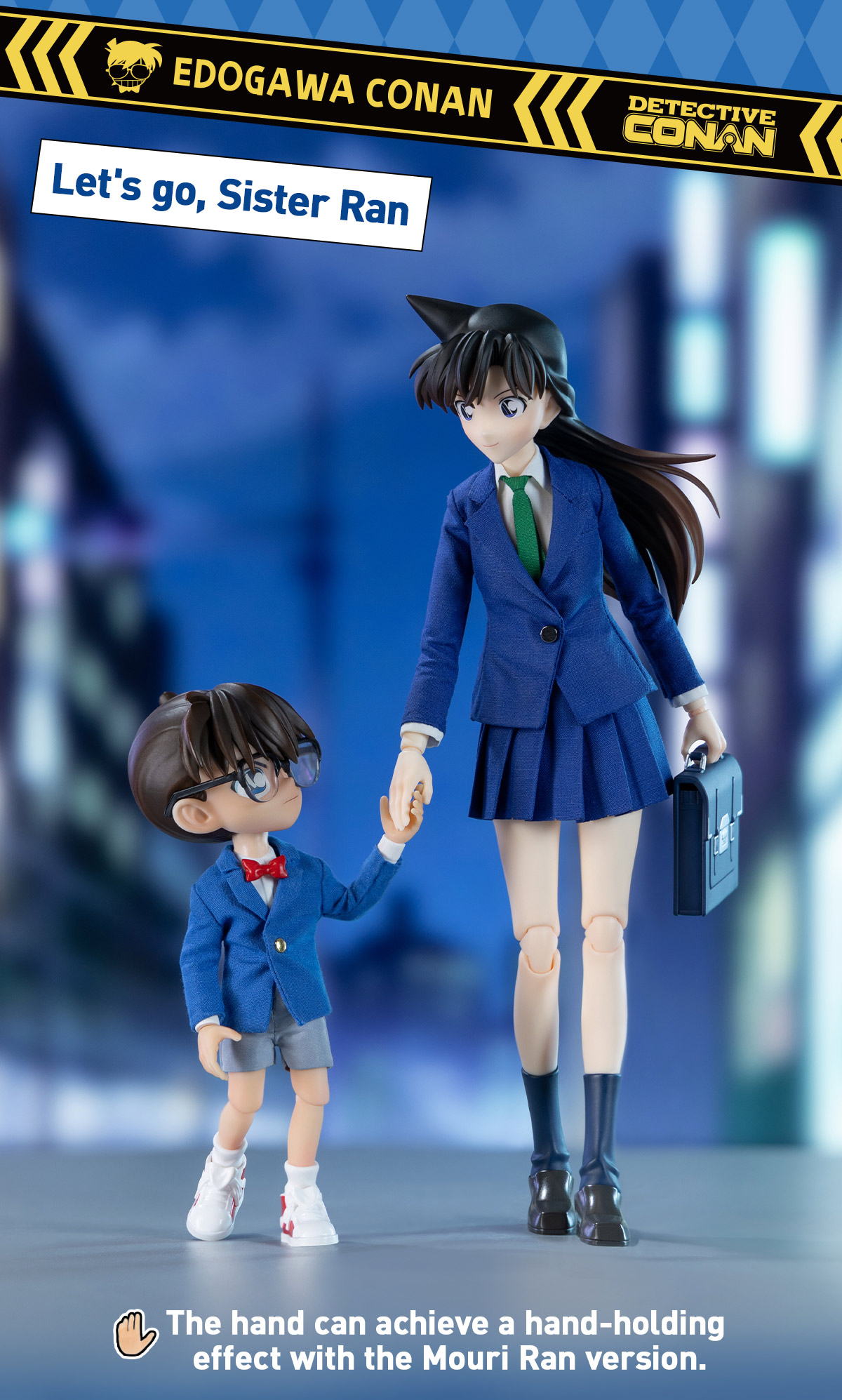 Detective Conan Series-Edogawa Conan Action Figurre - POP MART