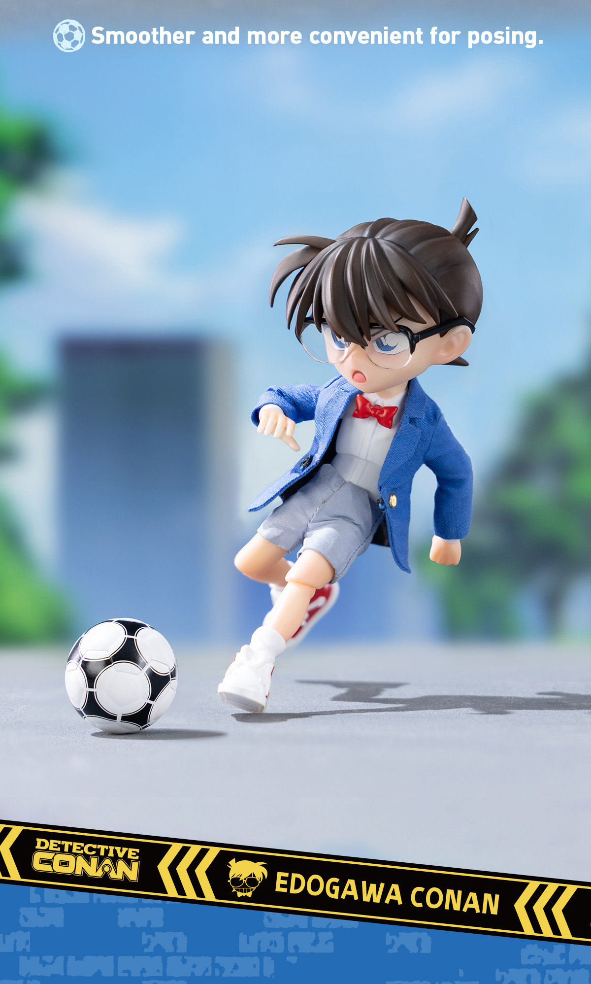 Detective Conan Series-Edogawa Conan Action Figurre - POP MART