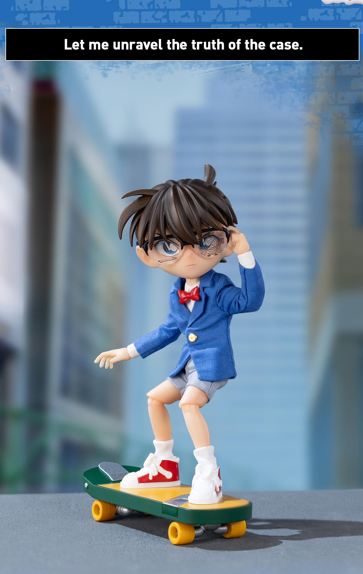 Detective Conan Series-Edogawa Conan Action Figure|POP MART US