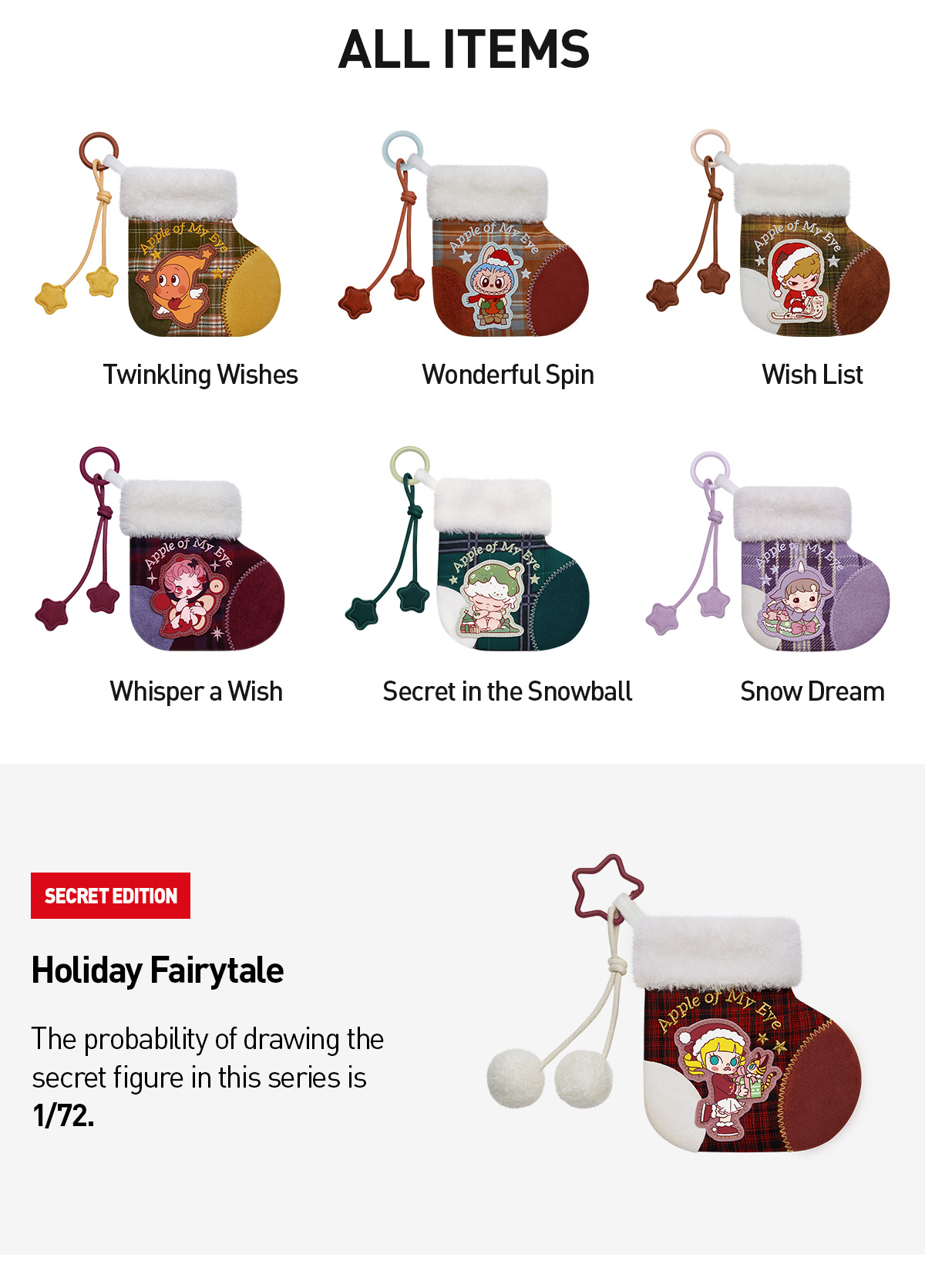 POP NOW:Apple of My Eye Series-Mini Bag Blind Box - POP MART