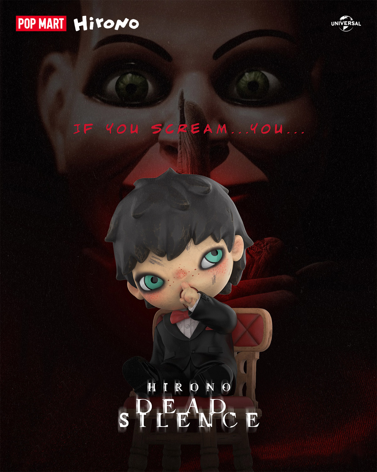 Hirono × Dead Silence Figure - POP MART (Canada)