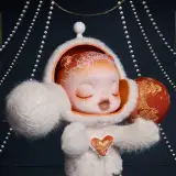 POP MART-MEGA α SKULLPANDA 400% Luna Blanca - Banner 2