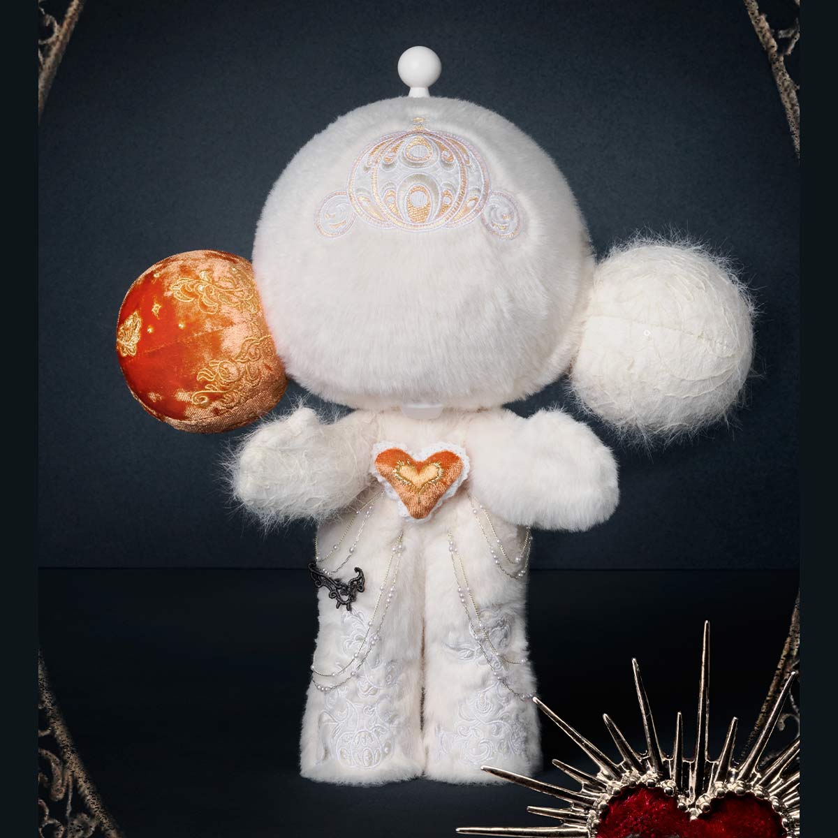 MEGA α SKULLPANDA 400% White Moon - POP MART (United States)