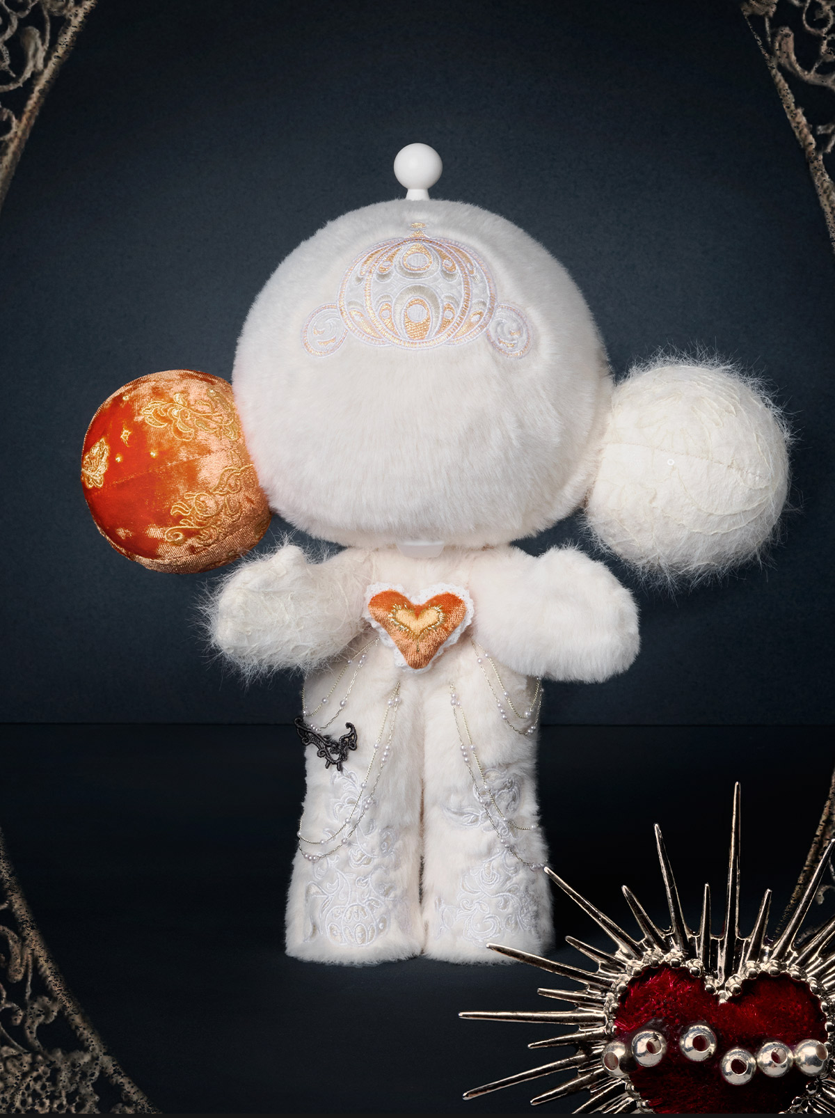 MEGA α SKULLPANDA 400% White Moon - POP MART (United States)