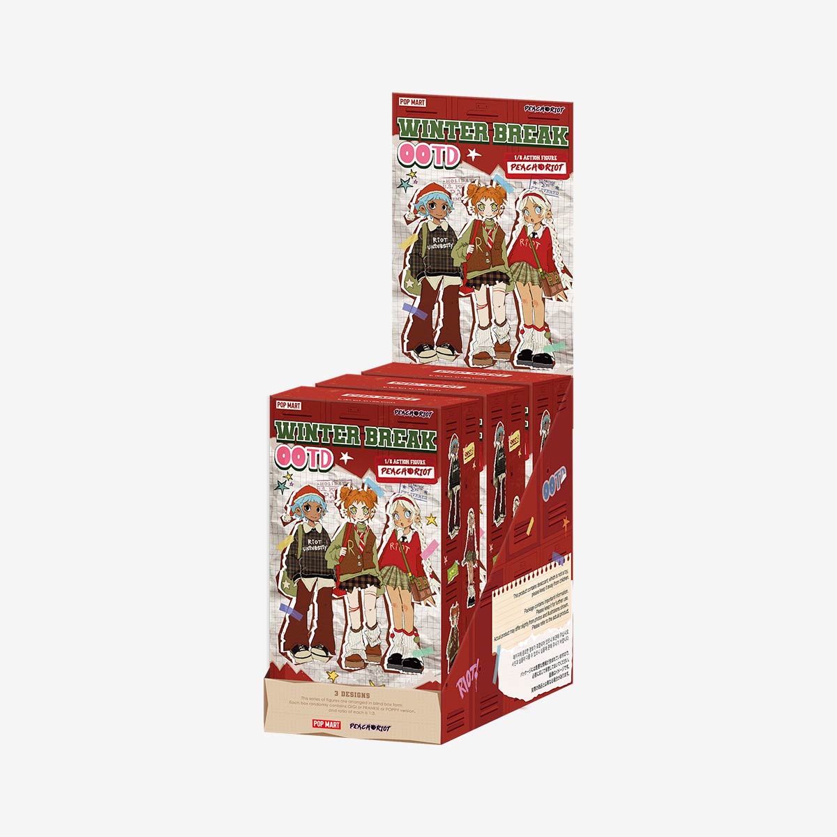 POPMART　Peach　Riot　WINTER　BREAK　 Gigi 単品 POPMART Peach Riot WINTER BREAK Gigi 単品 - メルカリ
