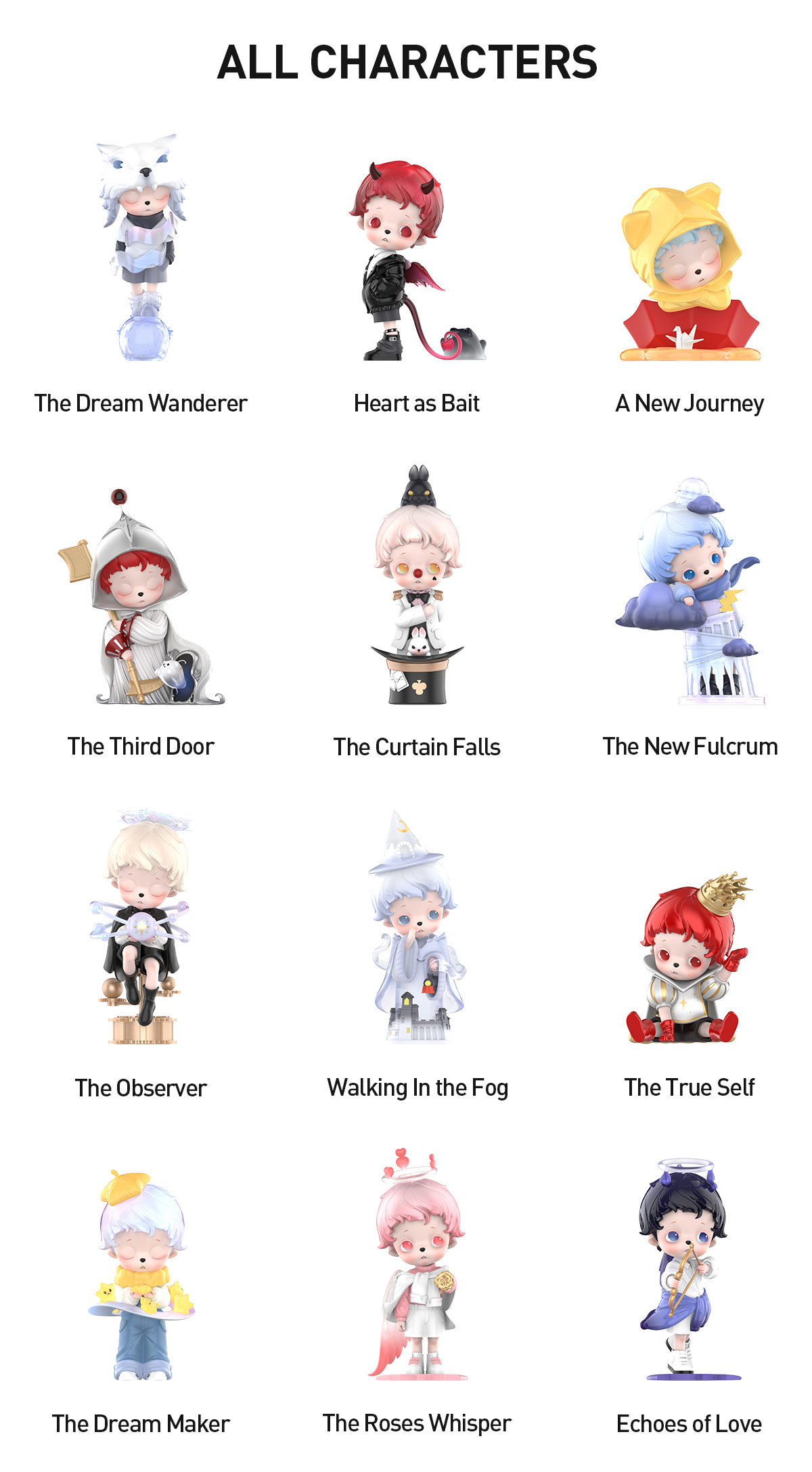 POPMART inosoul The Forgotten Land シリーズ inosoul The Forgotten Land Series Figures - POP MART (United States)