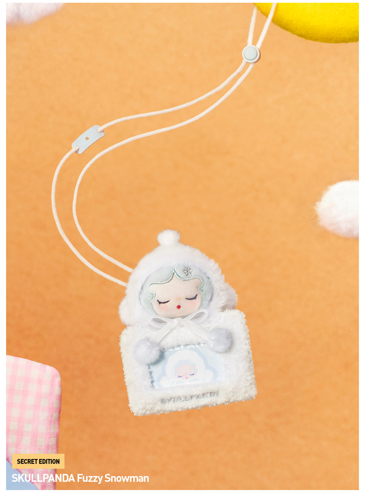POP BEAN Fluffy & Cozy Series-Card Holder Pendant Blind Box - POP