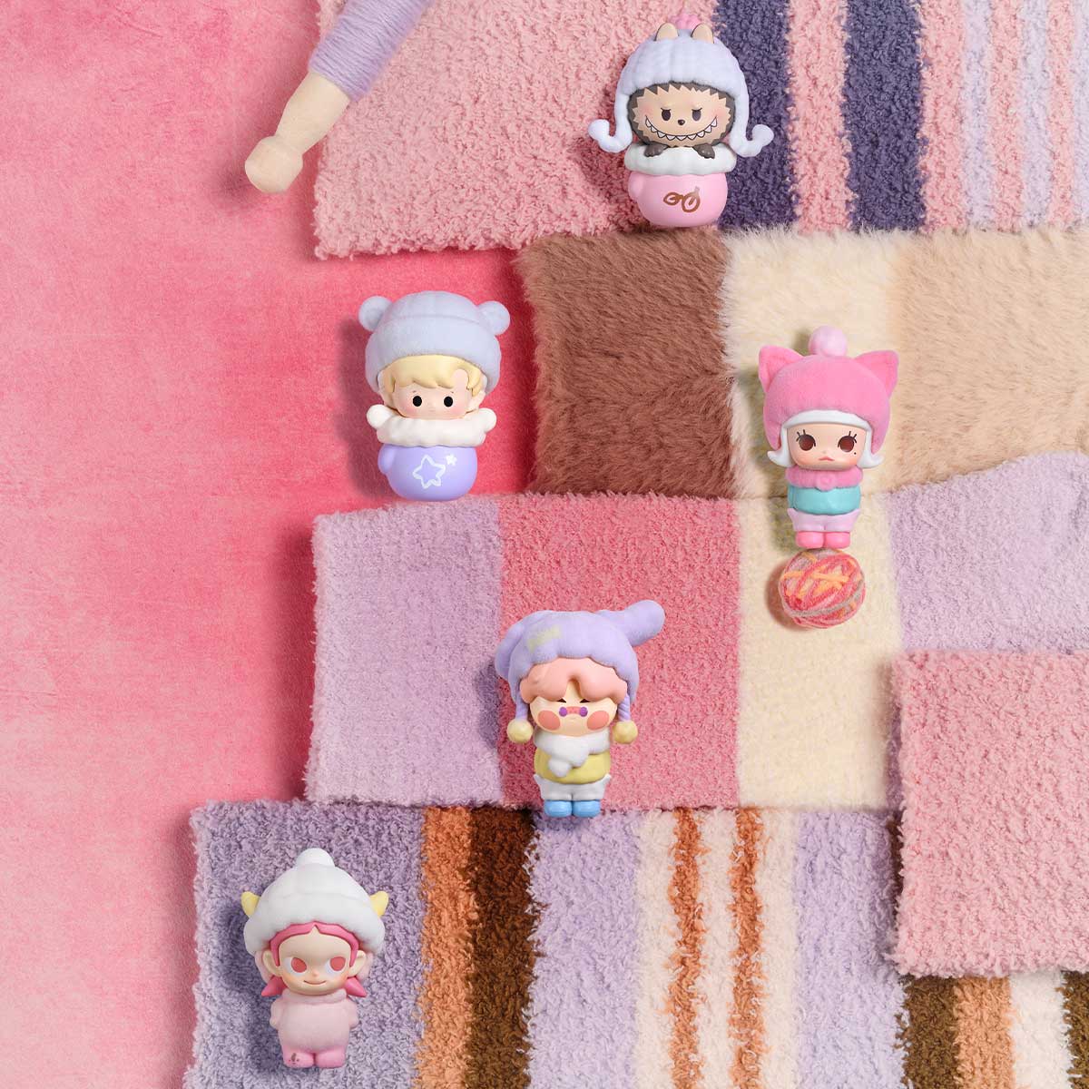 POP BEAN Fluffy & Cozy Series Blind Bag（1 PC Per Pack） - POP