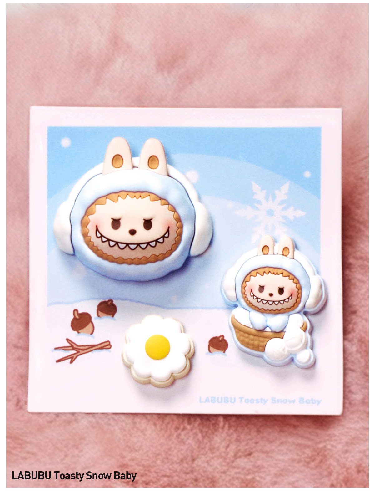 POP NOW:POP BEAN Fluffy & Cozy Series-Decorative Charm Blind Box