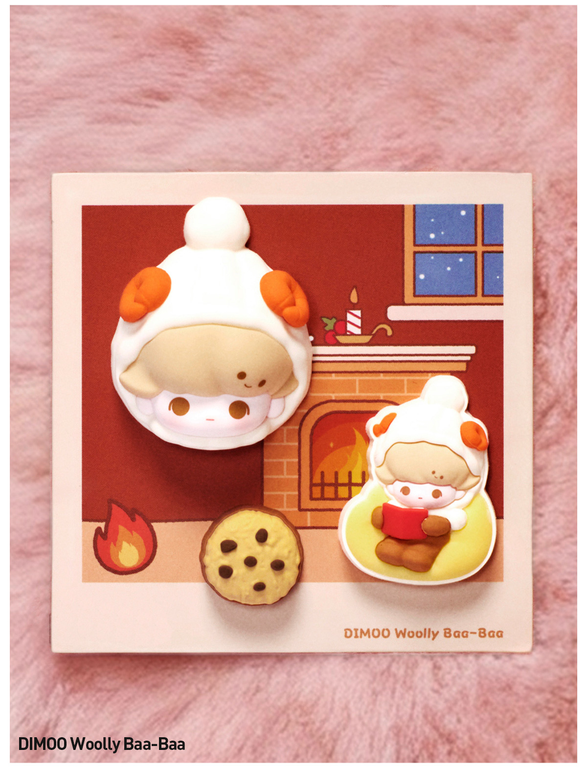 POP NOW:POP BEAN Fluffy & Cozy Series-Decorative Charm Blind Box