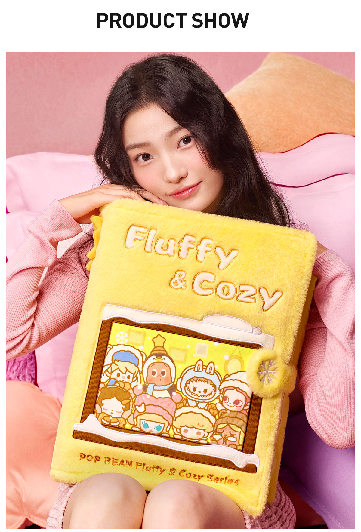 POP BEAN Fluffy & Cozy Series-Pillow - POP MART (United States)